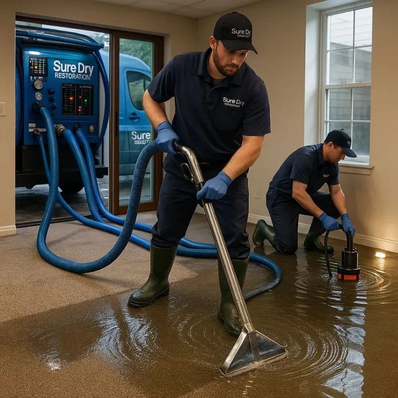 Water Extraction and Removal process in Johnson Lane, NV